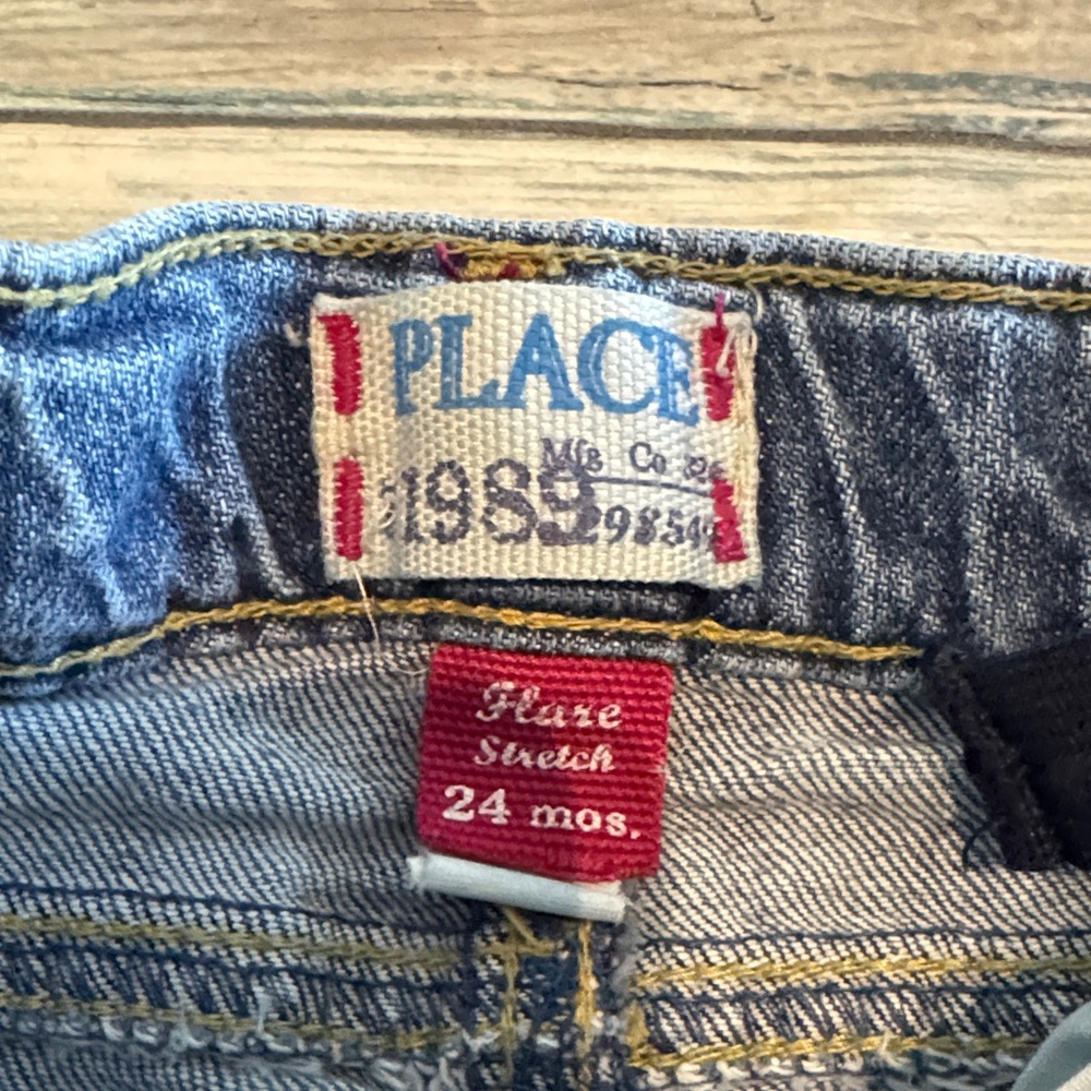 Toddler Girls Jeans - 4 pairs (Sz: 2T & 24 mos) - Picture 10 of 13